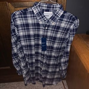 Men’s Plaid Button Down